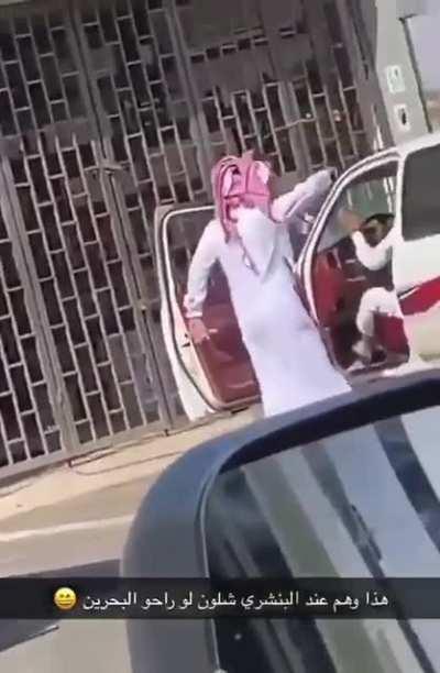 Enjoying life despite the sun.