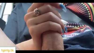 Went To Get My Morning Coffee And Played With Myself I’m The Drivethru