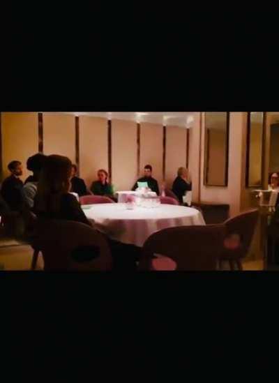 Gordon Ramsey restaurant forced to close after Animal Rebellion sat on reserved table with fake menu and refused to leave.