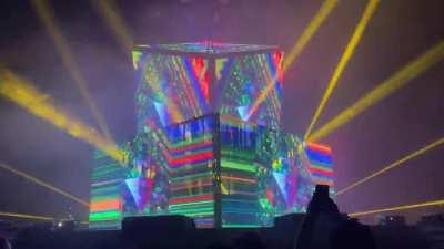 AFX playing Xtal rework @ Sonar Barcelona last night