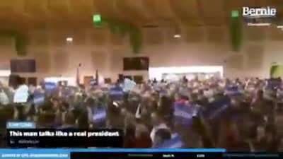 Just Bernie saying stray fax