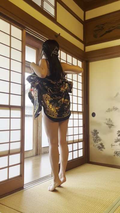 In Japan, Silk Kimonos count as sexy lingerie