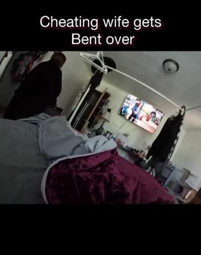 cheating wife gets Cought