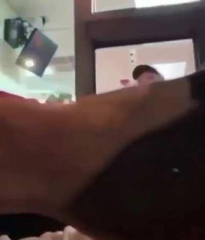 throwing a drink at someone for views, sad, really sad