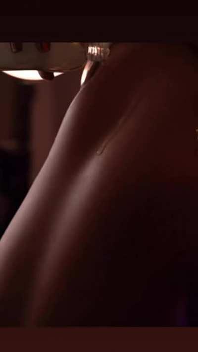 Oiled petite sexy body!