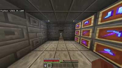 Built a secret room for my valuable items with several tricky locks