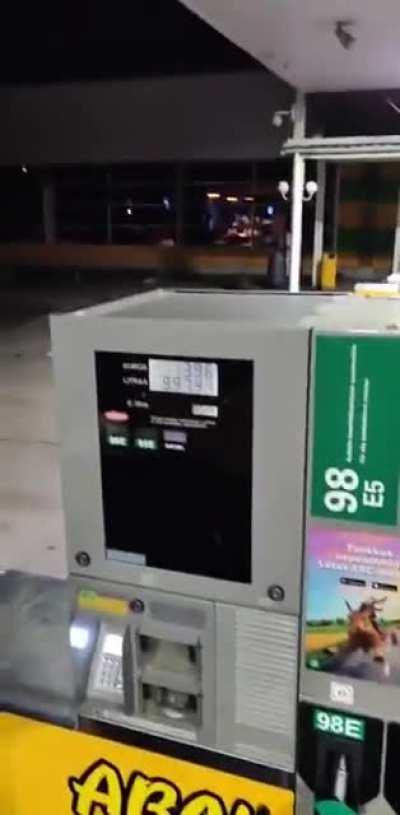 Someone made a mistake and gas was priced at 0.014€/l and some guy filled a 1000l canister in Finland