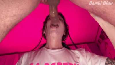 Face fuck me and make me gag