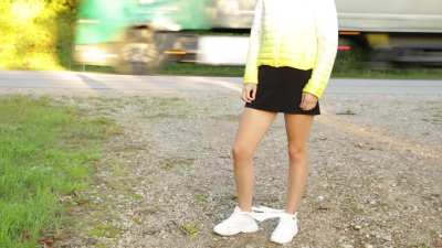 Panties Going Down To The Ground