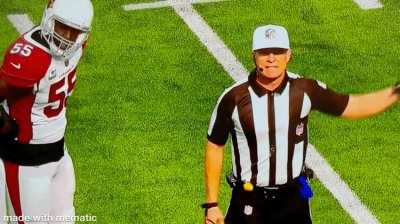 When the Refs finally make a good call.
