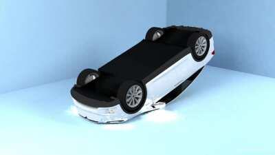 If Apple owned Tesla, rendered by me.