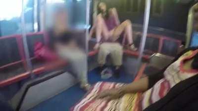 Granny enjoys the show