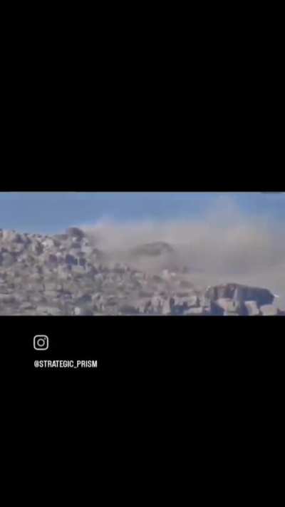 Afghani Taliban post destroyed by Pakistani forces