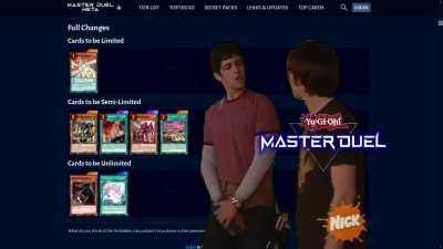 The latest banlist in MD as explained by Drake and Josh