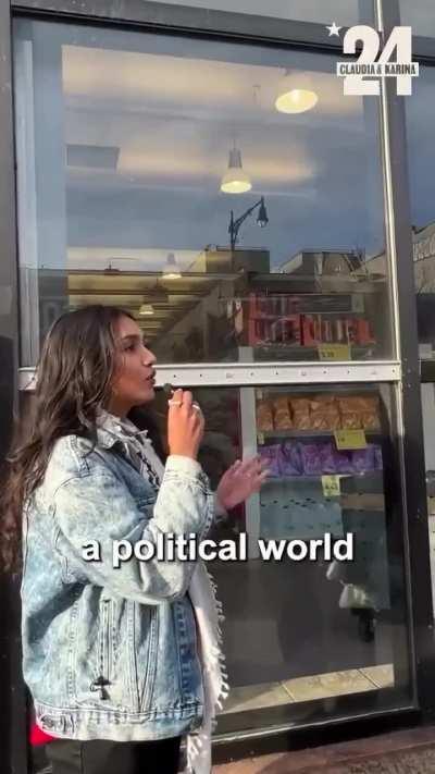 Tahia speaks to neighbors in New York City who, alongside 100k+ people across the country, see through the “Vote Blue No Matter Who” gaslighting of our ruling class, two-party system!