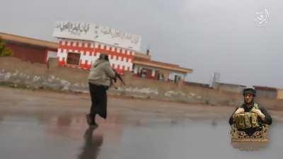 ISIS footage from the countryside surrounding Raqqa. Includes compilations of drones dropping grenades on SDF positions as well as ATGM strikes. April, 2017