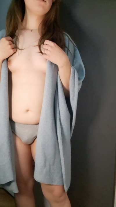 Wait you can see my boobs? 😳