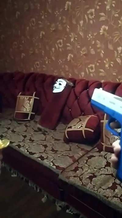 Everyone is gangsta until quiet kid starts throwing quarters into the air. 