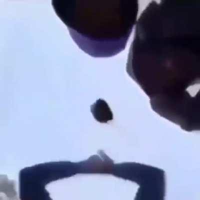 Throw pot in head challenge