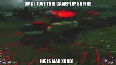 survivors when they run killer around junk pile for 7 gens