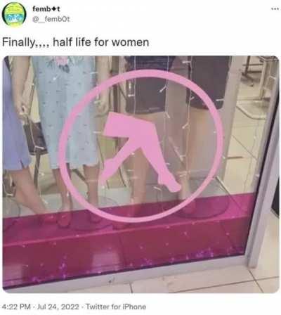 Half life for women 
