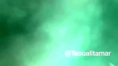 Riot cop got wrecked in Paris night