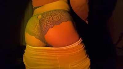 My first time trying on panties