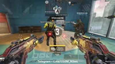 fennec learning to speech, i think next dialog is: Reload me! reload me you idiot I'm running out of ammo (credits on video)