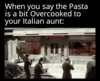 Don't ever disrespect the Pasta
