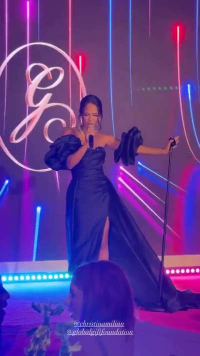 'When You Look At Me' at the Global Gift Gala