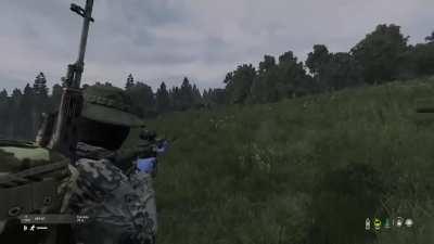 My bud and I were trying to find our other friend when this happened...