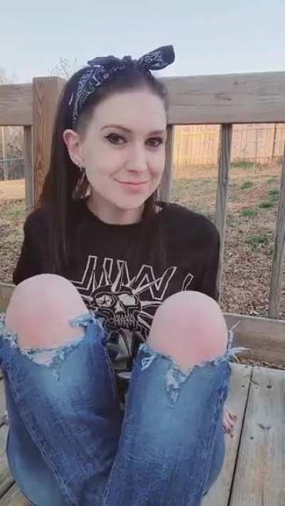 Just enjoying some outside time