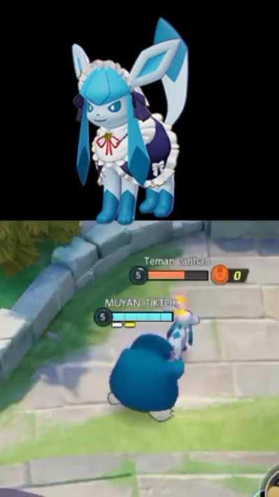 Review skin in pokemon unite be like