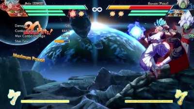 Goku ssbss solo TOD, corner 4 bar starter. took me a while to nail this