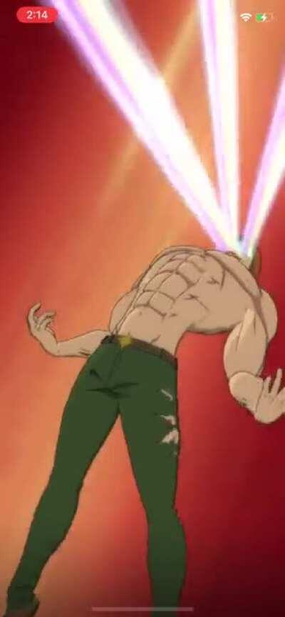 Rare footage of Escanor becoming “THE ONE