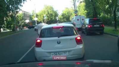 When someone confronts you, it's usually best to just run them over