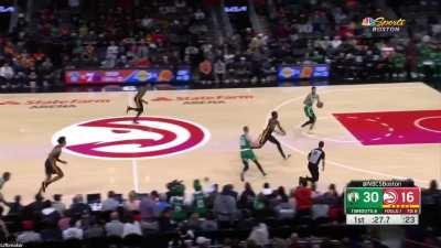 [Highlight] Payton Pritchard saves the ball for the Celtics but Tatum gets butterfingers going up for the finish