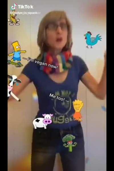 The vegans are back at it again...