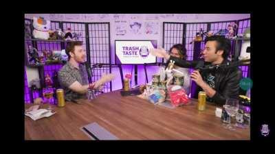 Garnt turns French in middle of argument