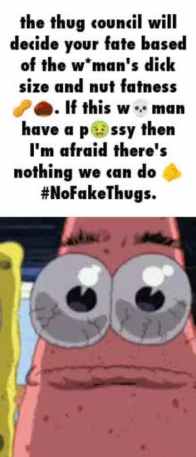 Send this to fake thug posts