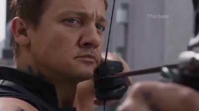 Hawkeye never misses
