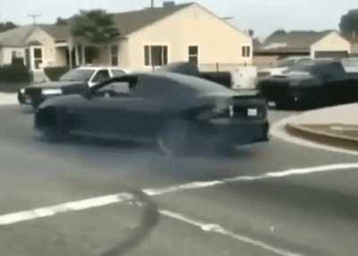 “Hey guys check out the cool donuts I can do in my ca-“