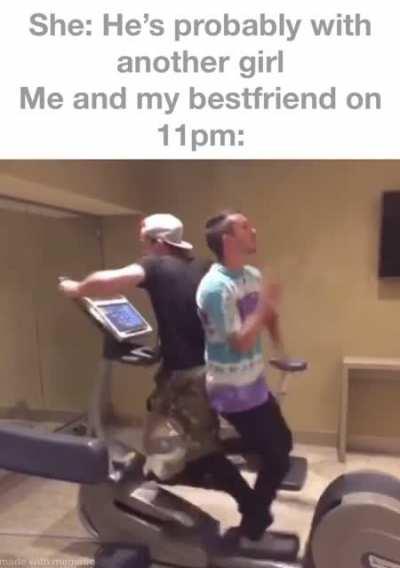 Just chillin with my bud