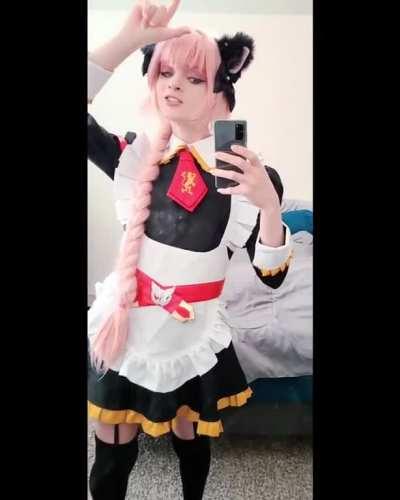 Maid Astolfo cosplay (๑╹◡╹)ﾉ