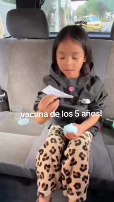 5-year-old vaccine / going to the cinema