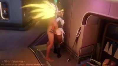 Mercy getting pounded