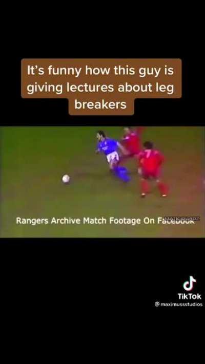 Graeme Souness. The biggest hypocrite around.