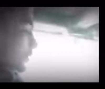 Iraqi SOF units destroys a moving isis VBIED and one of its shrapnels hit the Humvee windshield directly.