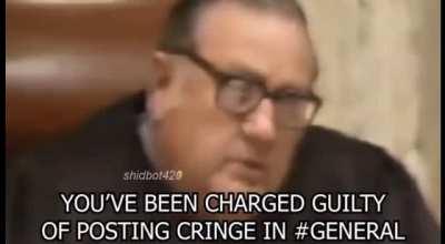 Shidbot says don’t post cringe in #general.