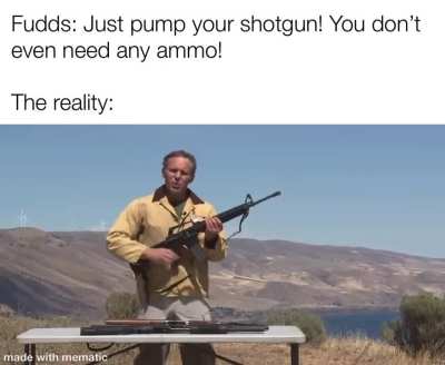 Just rack the slide, Sonny! 